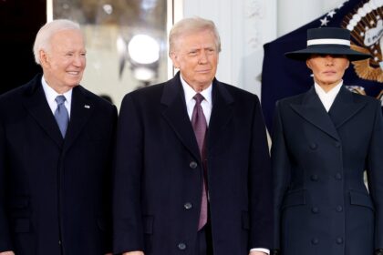 Melania Trump Goes Fashionably Dark for Second Trump Inauguration Outfit