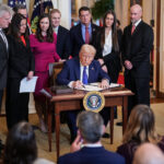 Trump Signs Laken Riley Act on Migrants, the First Bill of His New Term