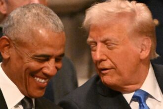 Trump Addresses That Viral Video With Chuckling Obama