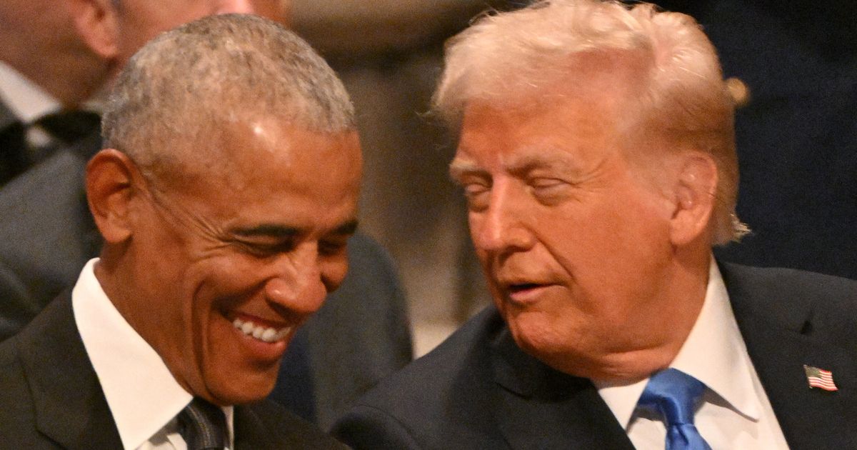 Trump Addresses That Viral Video With Chuckling Obama