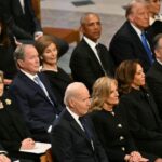 Kamala Harris’ Carter Funeral Photo Goes Viral Over 1 Key Omission