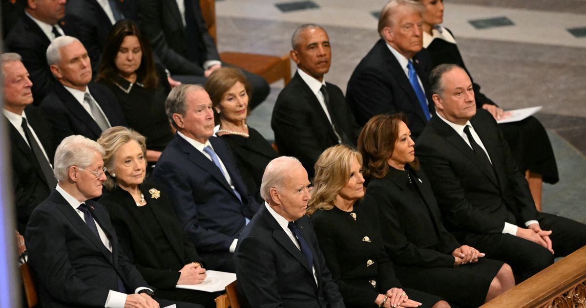 Kamala Harris’ Carter Funeral Photo Goes Viral Over 1 Key Omission