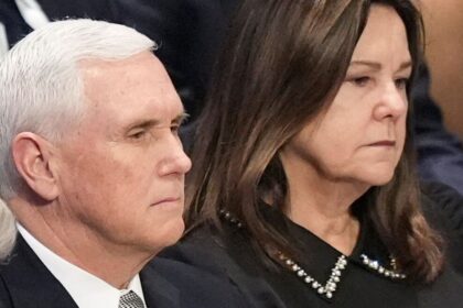 Mike Pence Deflects Question About Wife Karen Pence's Viral Trump Snub