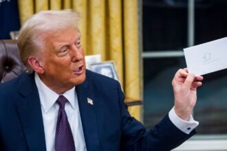 Trump Finds Biden's Parting Letter, Tells Reporters 'We Should Read It Together'