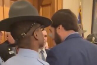 WATCH: Georgia Republican Senator Shoved To The Floor, Arrested After Trying To Attend Brian Kemp’s State of the State Address