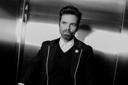 Inside Sebastian Stan’s Winning Look at the Golden Globes 2025