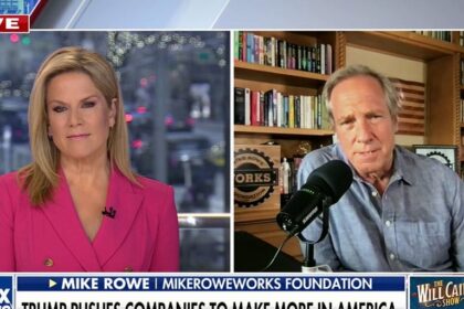 Mike Rowe inspired by Americans who make their products in the US