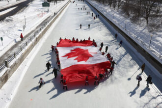 Rejecting Trump’s Call to Annex Their Nation, Canadians Rally Around the Flag