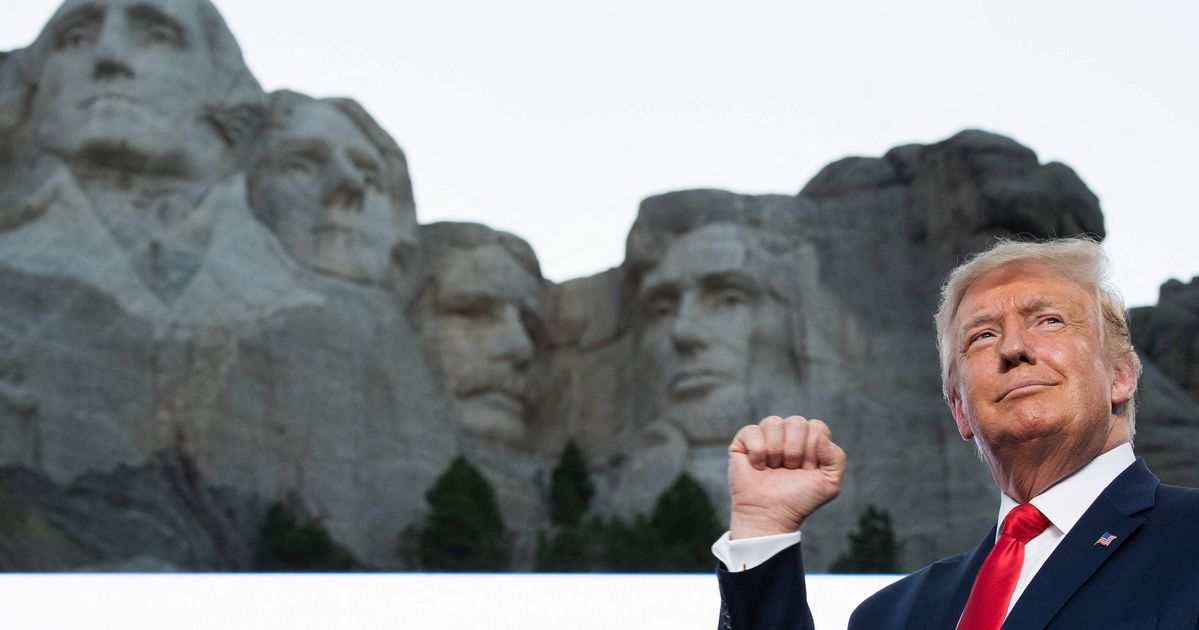 Florida Republican Introduces Bill To Add Trump's Face To Mount Rushmore