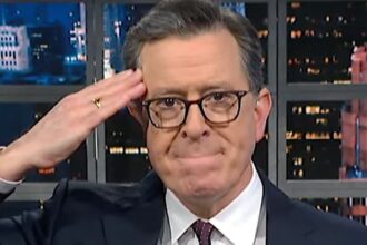 Stephen Colbert Salutes The 1 Unexpected Company Defying Trump's 'Stupid' Obsession