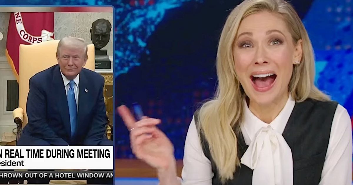 Desi Lydic Reveals The Secret To Calling Out Trump’s ‘Bulls**t’ Right To His Face