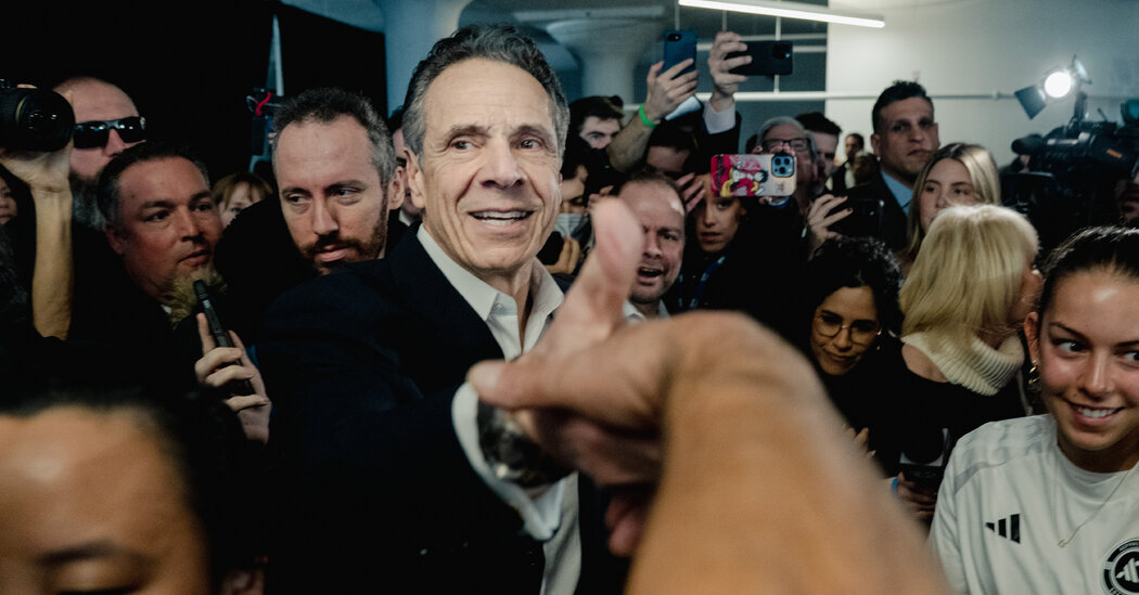 Andrew Cuomo Declares His Run for NY Mayor With a Message for Democrats