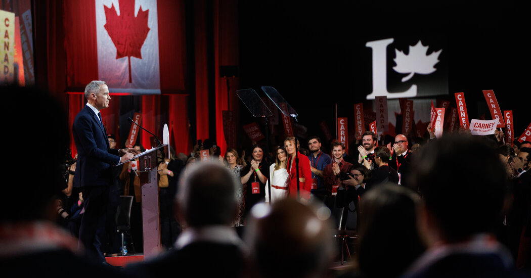 Banker Mark Carney Wins Race to Lead Liberal Party, and Canada