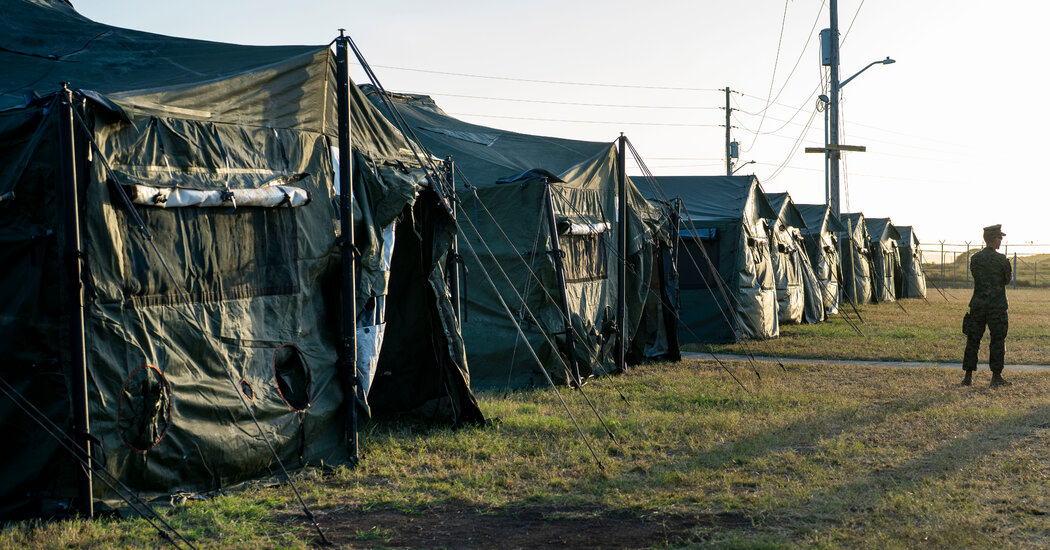 ¿Cuál es el estatus de la operación para migrantes en Guantánamo?