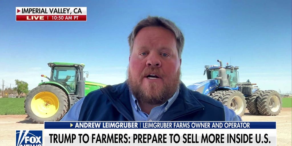 Farmer touts external agriculture tariffs: 'This gives us the advantage'