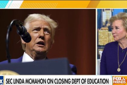 Secretary McMahon details Trump's push for school choice as he prepares to abolish Education Department