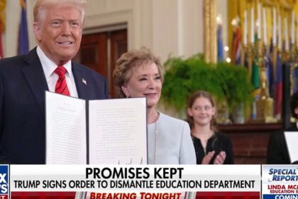 Trump fulfills campaign promise with order seeking to dismantle Education Department