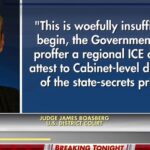 Federal judge furious DOJ missed deadline for answered questions on deportation flights