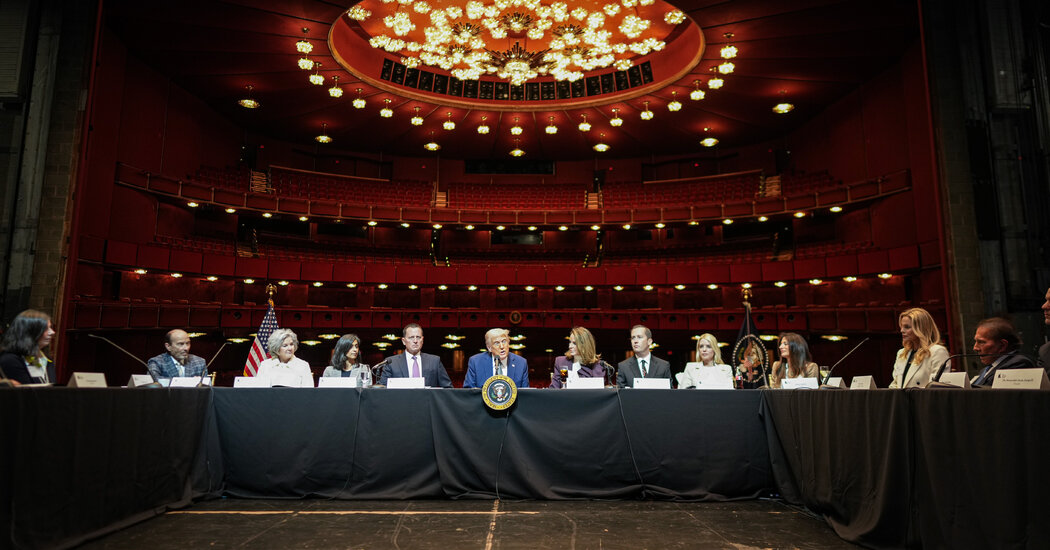 Trump Visits the Kennedy Center and Muses on Hosting its Honors Gala