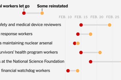 Federal Workers Who Were Fired and Rehired by the Trump Administration