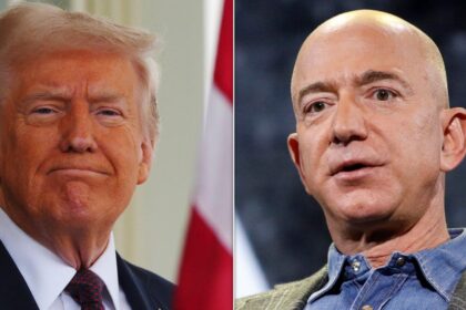 Trump Praises Jeff Bezos For Doing 'A Real Job' At The Washington Post Amid Controversial Changes