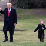 Heartwarming moment of Trump walking with Musk’s son ‘Lil X’ goes viral